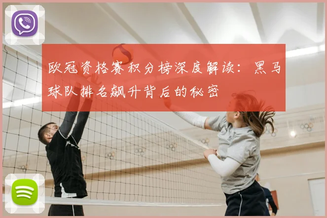 欧冠资格赛积分榜深度解读：黑马球队排名飙升背后的秘密