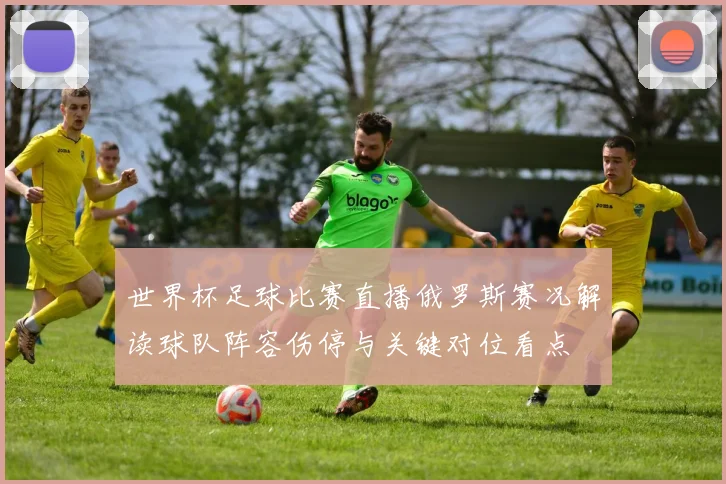 世界杯足球比赛直播俄罗斯赛况解读球队阵容伤停与关键对位看点